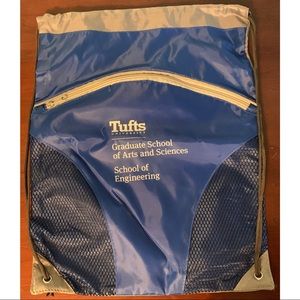 Tufts University drawstring bag